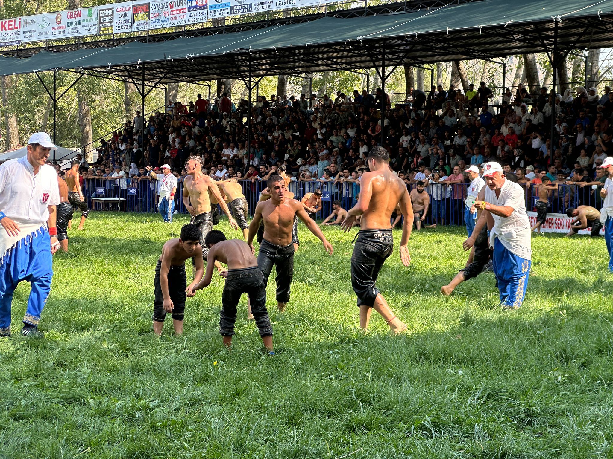 31. Geleneksel Seydikemer Yağlı Pehlivan Güreşleri Başladı