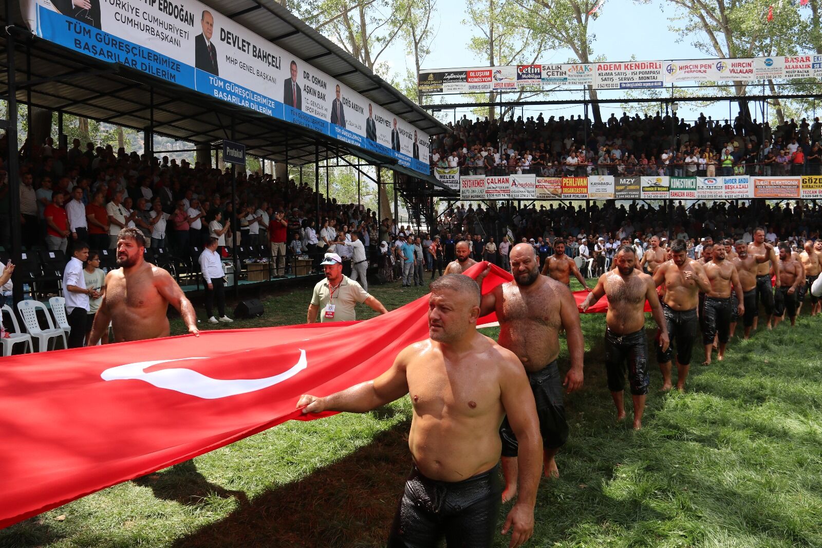 Geleneksel Yayla Seki Yağlı Güreşleri’ni ‘Özkaya’ Kazandı