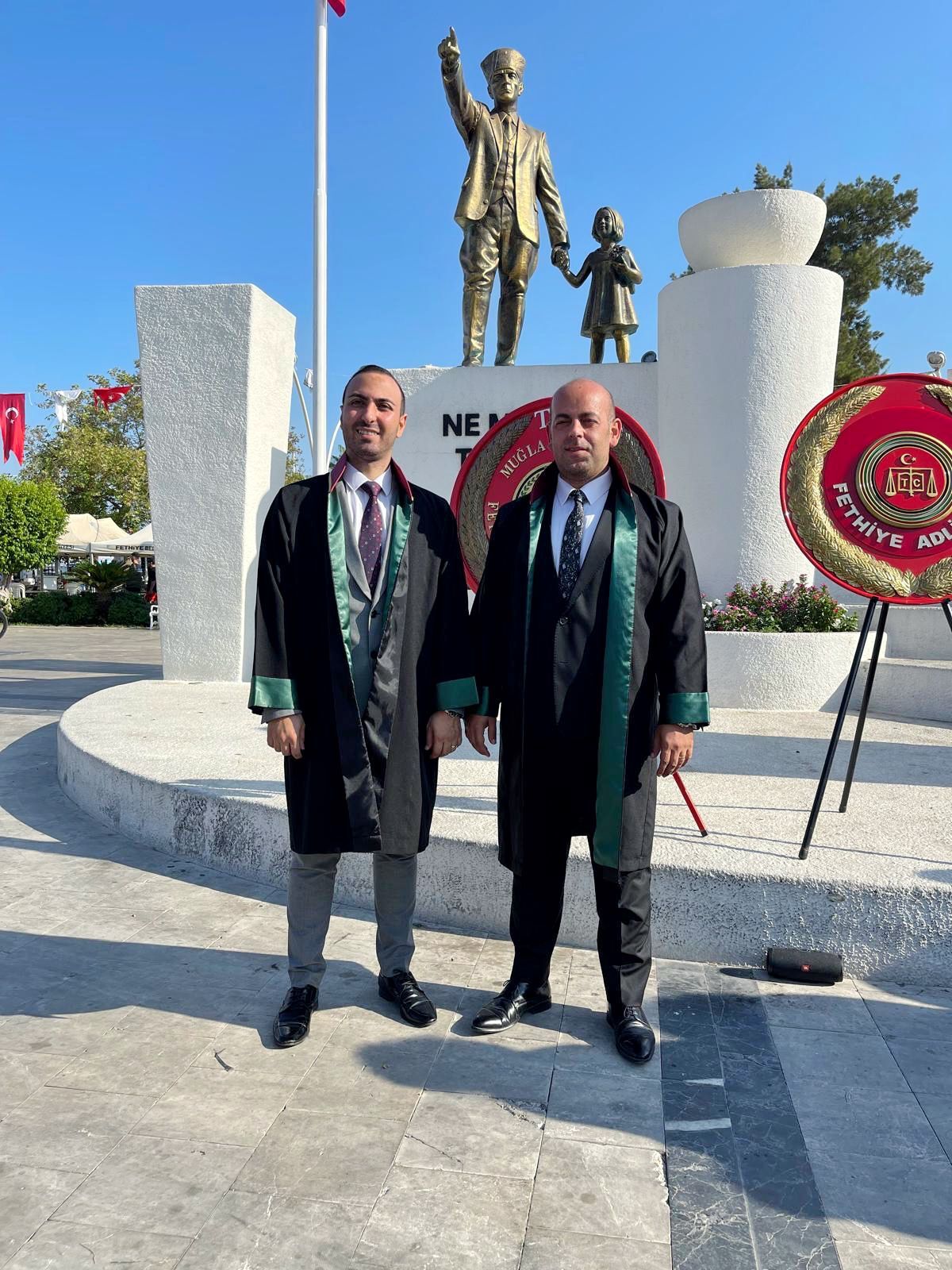 Fethiye’de Adli Yıl Açılışı Çelenk Töreniyle Başladı