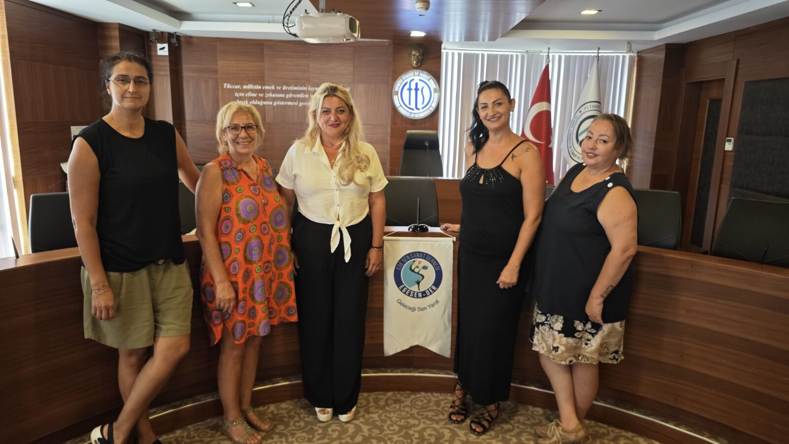 EGE-SEN Sanat Derneği Fethiye'de İlk Olağan Genel Kurulunu Gerçekleştirdi