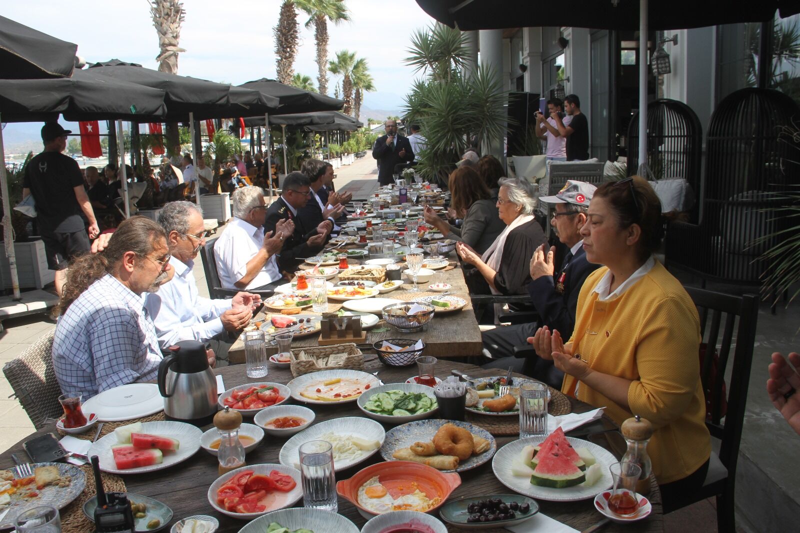 Fethiye'de Kaymakamdan Gazi Ve Şehit Ailelerine Kahvaltı Etkinliği