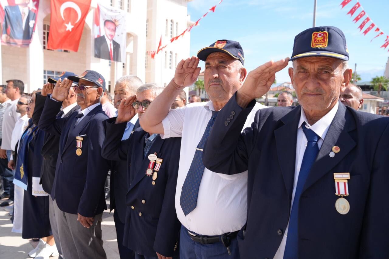 19 Eylül Gaziler Günü Seydikemer’de Törenle Kutlandı
