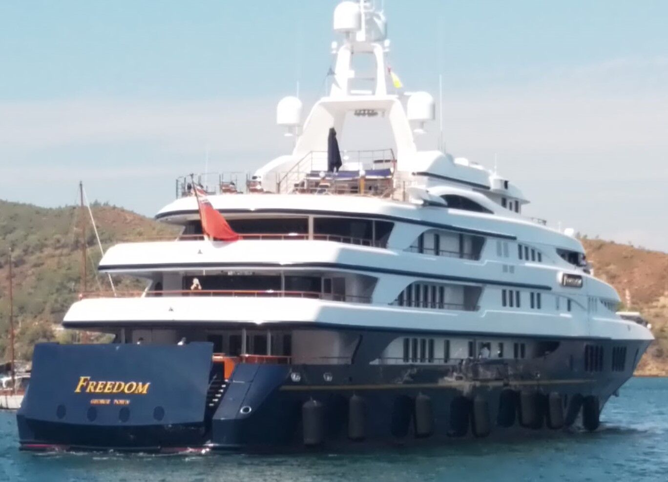 “Freedom” Mega Yat Fethiye’de