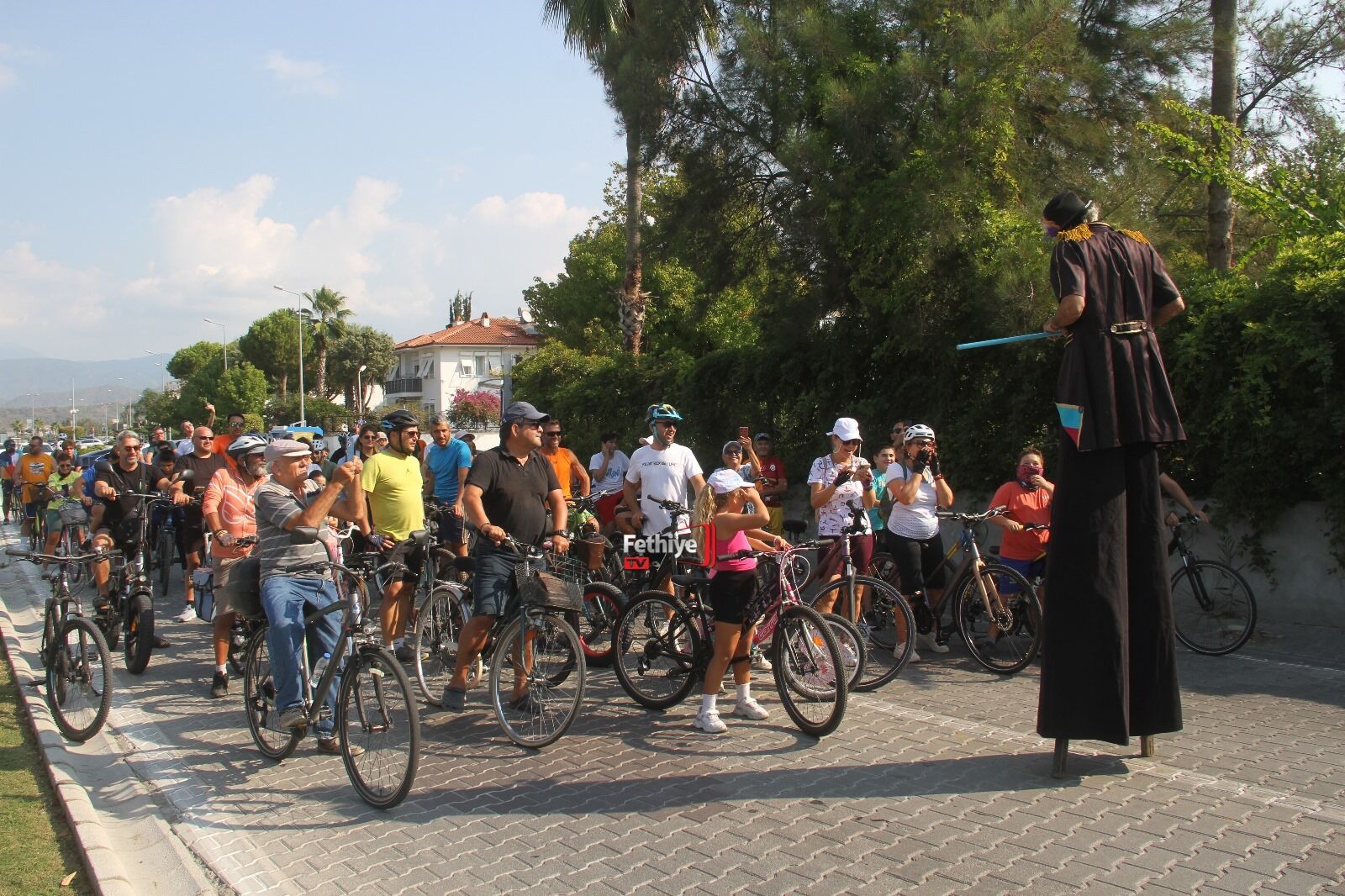 Fethiye’de ‘Arabasız Gün’ Bisiklet Etkinliği İlgi Gördü