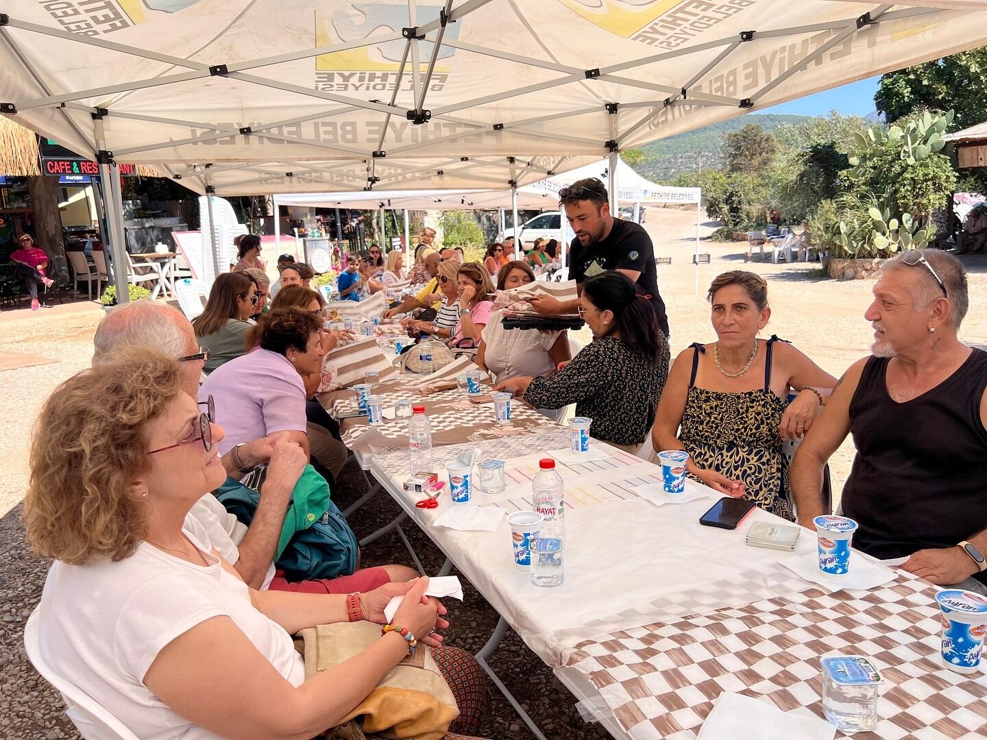 Kayaköy’de, Atalarının Mahallesi’ni Ziyaret Ettiler