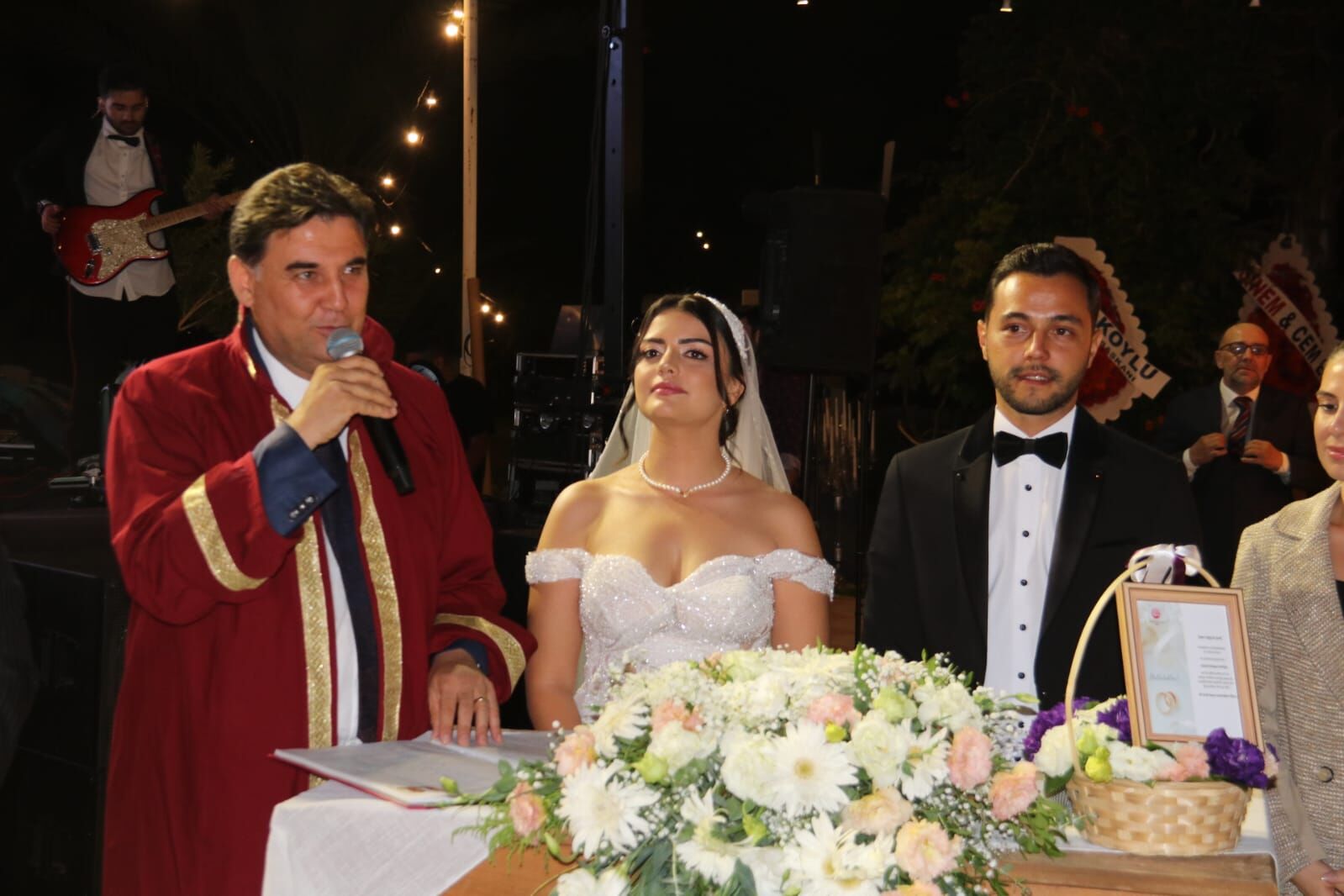 Fethiye'de Tuğçe ve Şeref Çifti Dünyaevine Girdi