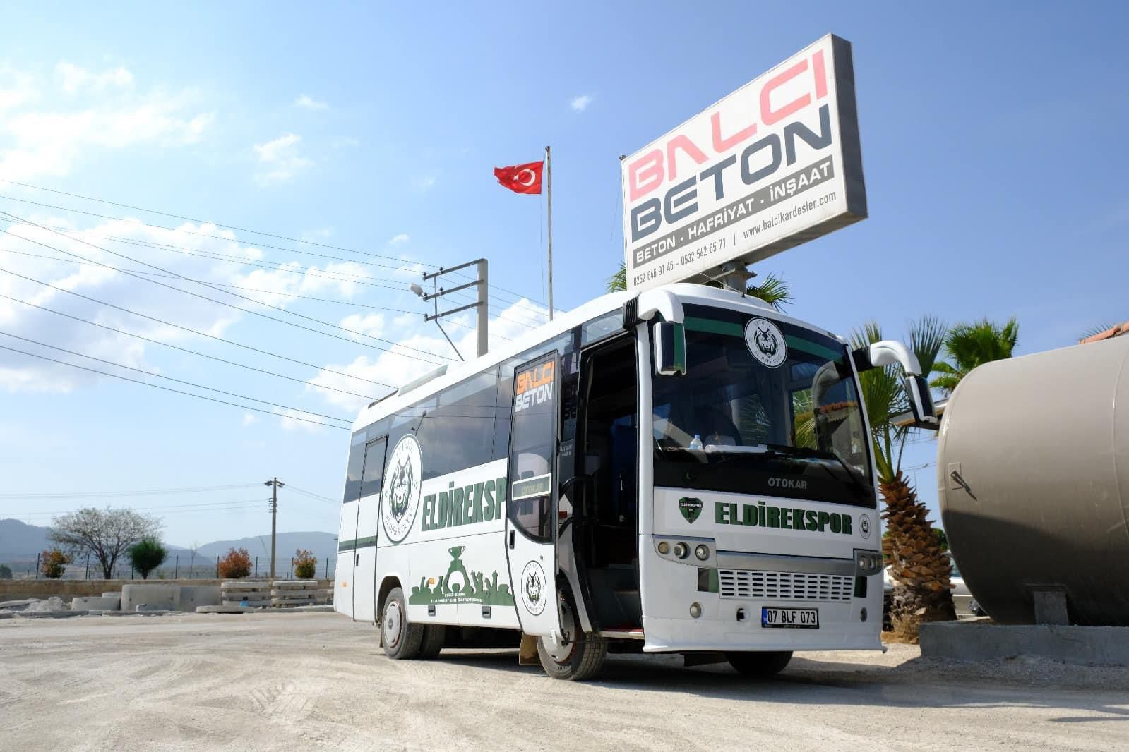 Balcı Beton’dan Eldirekspor’a Otobüs Jesti