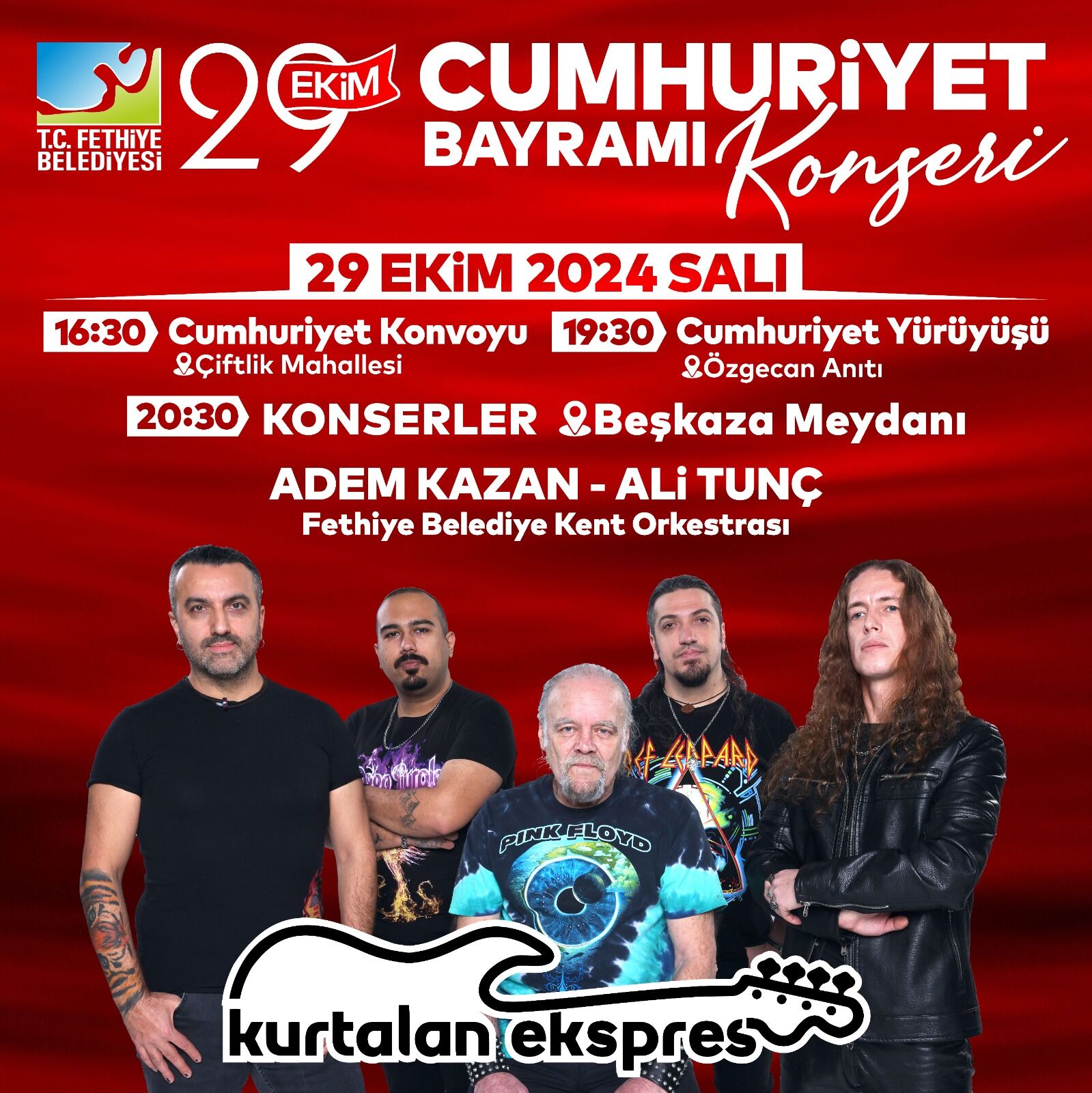 Cumhuriyet Bayramı Fethiye’de Renkli Geçecek