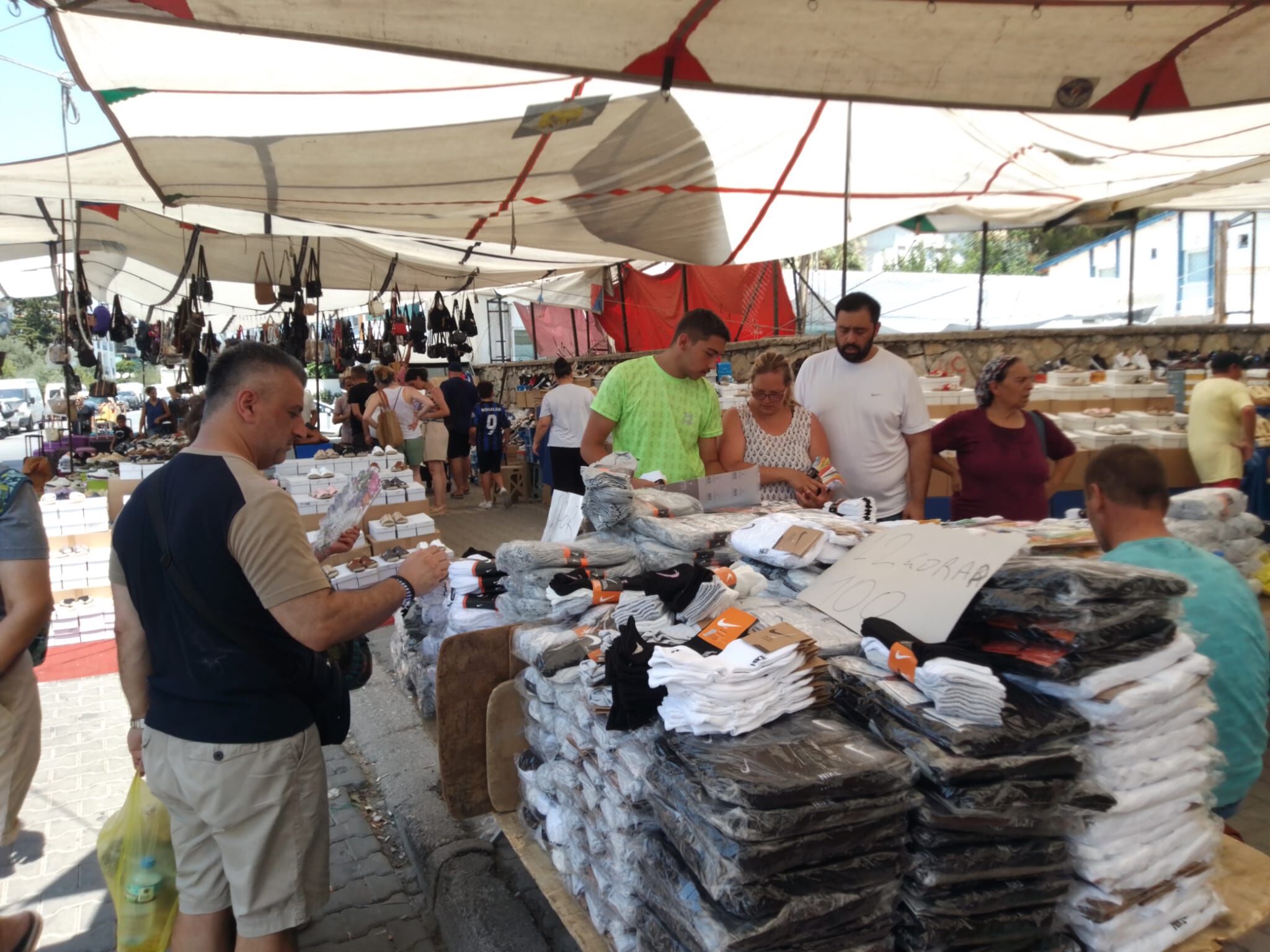Fethiye Salı Pazarı Bugün Kuruldu