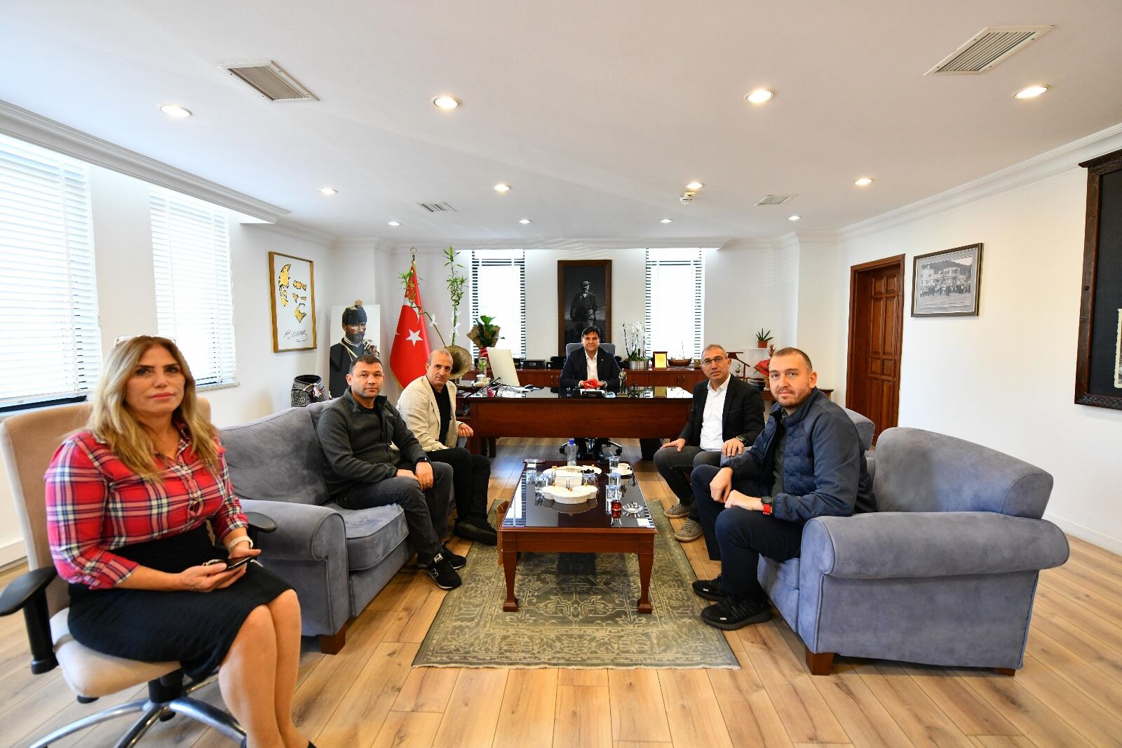 İDO Genel Müdürü Orhan’dan Başkan Karaca’ya Ziyaret