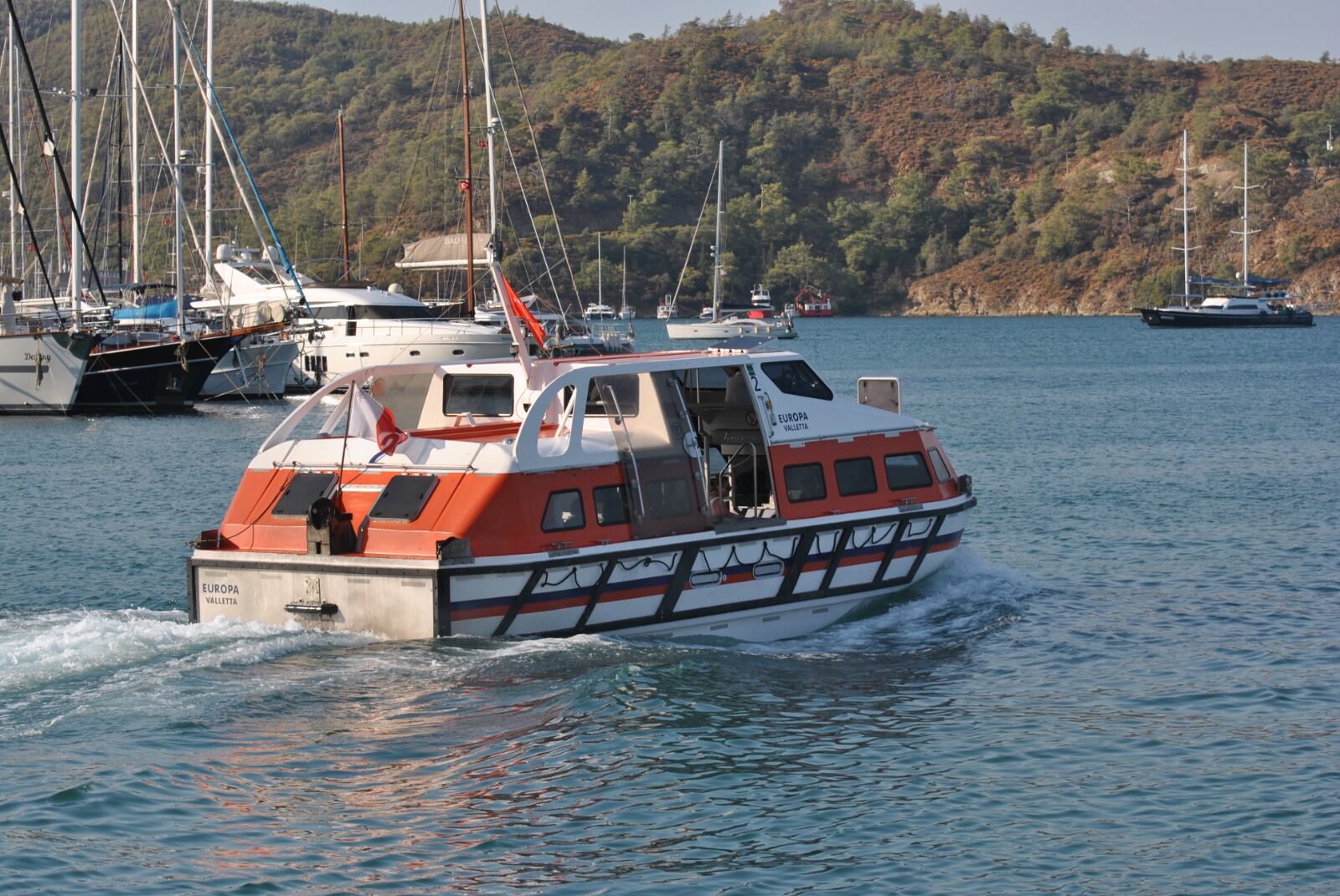 Dev Gemi Fethiye İskelesine Yanaşamadı