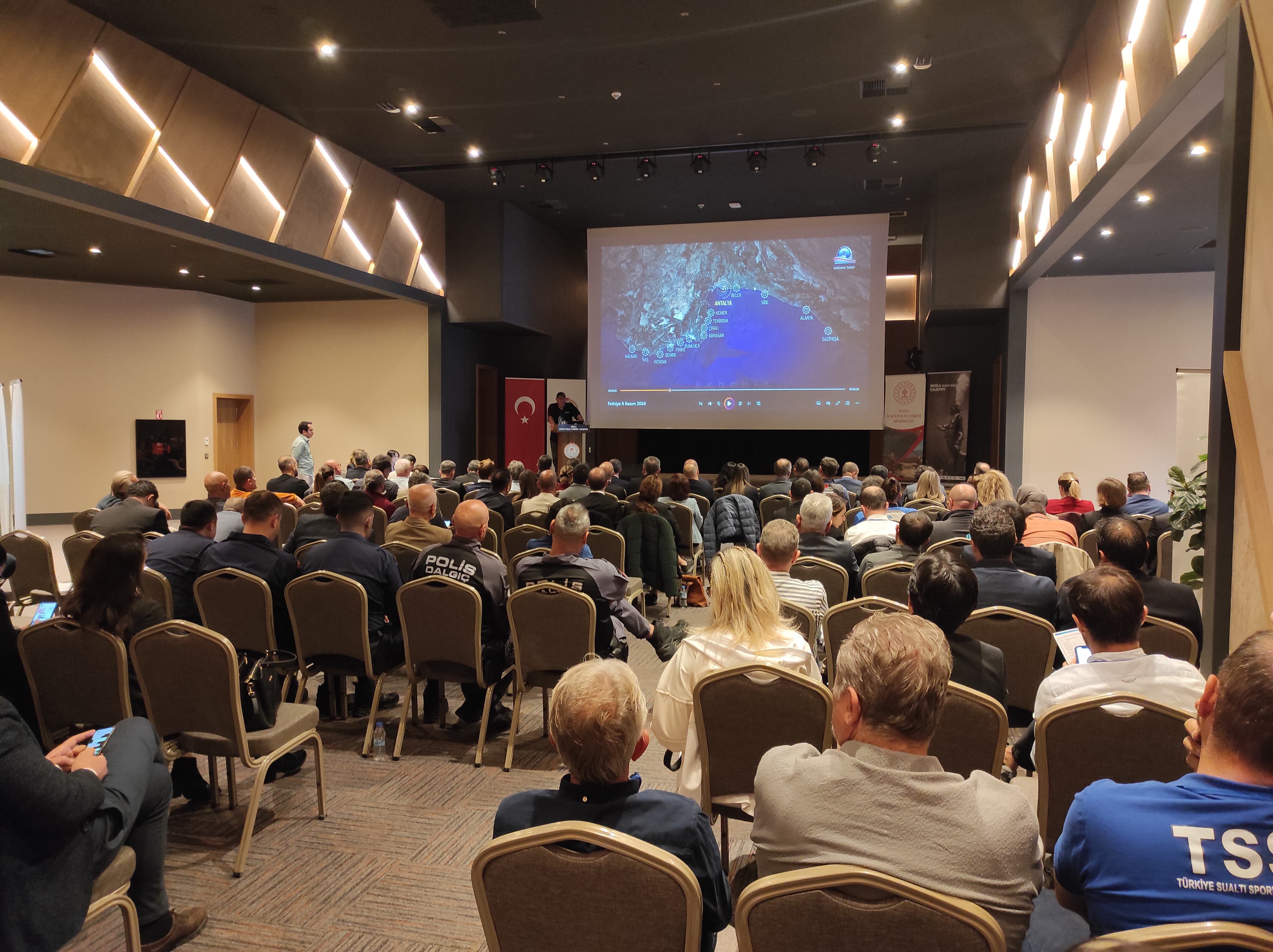 Fethiye'de Su Altı Dalış Turizmi Çalıştayı Düzenlendi