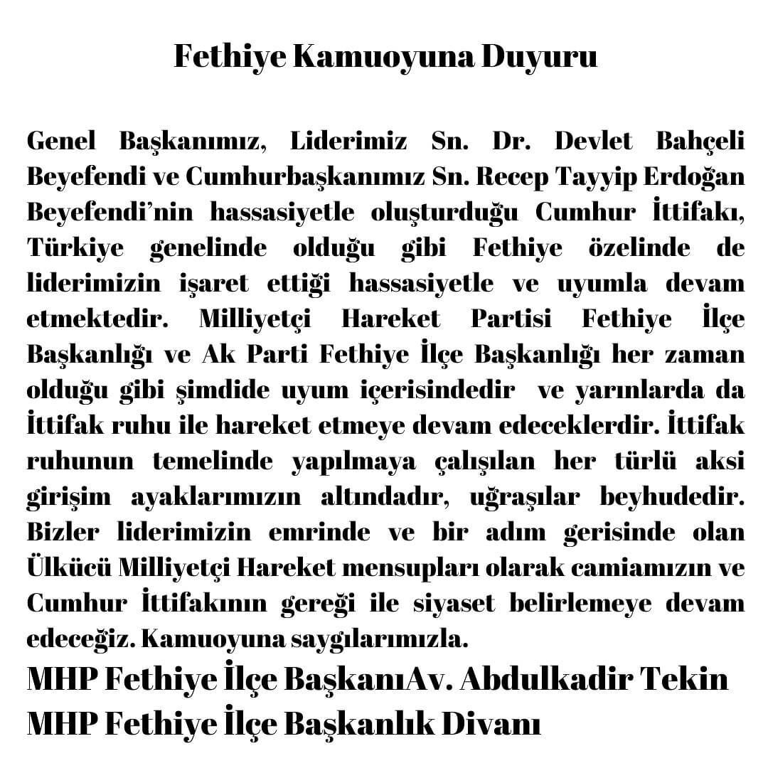 Fethiye'de İmza Kampanyası Gerginliği
