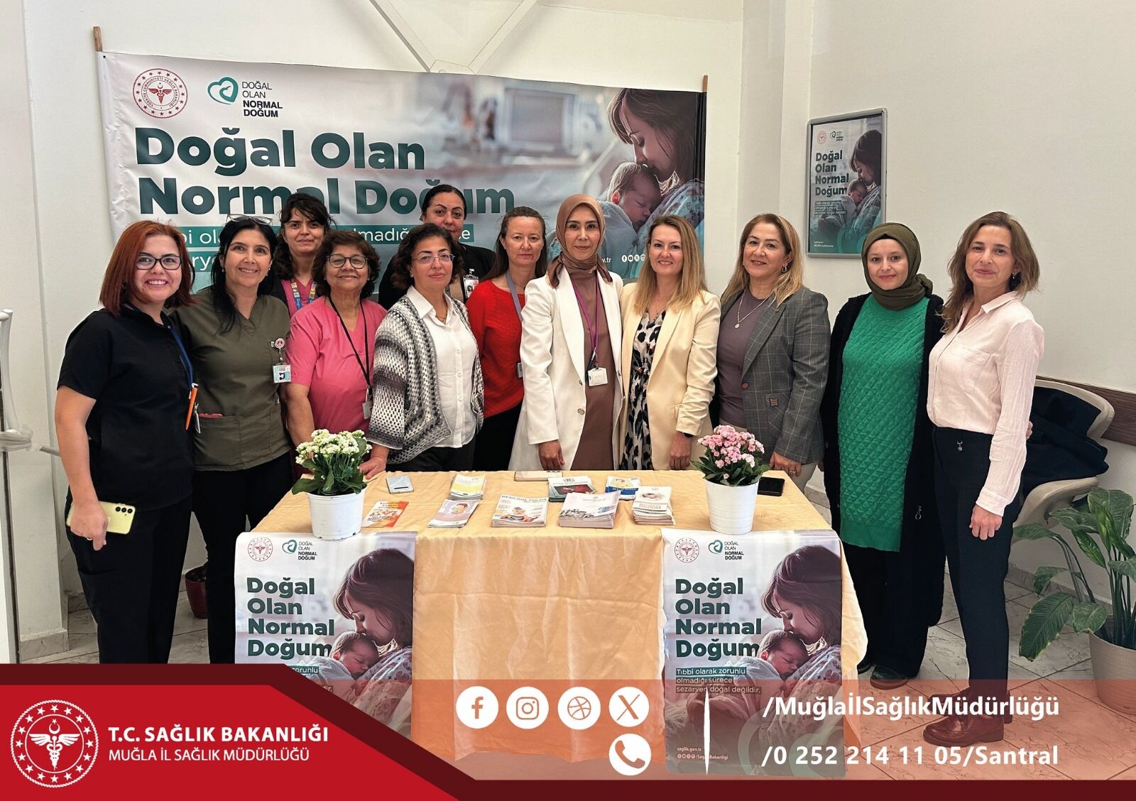 Fethiye'de Normal Doğum İçin Farkındalık Etkinlikleri Düzenlendi