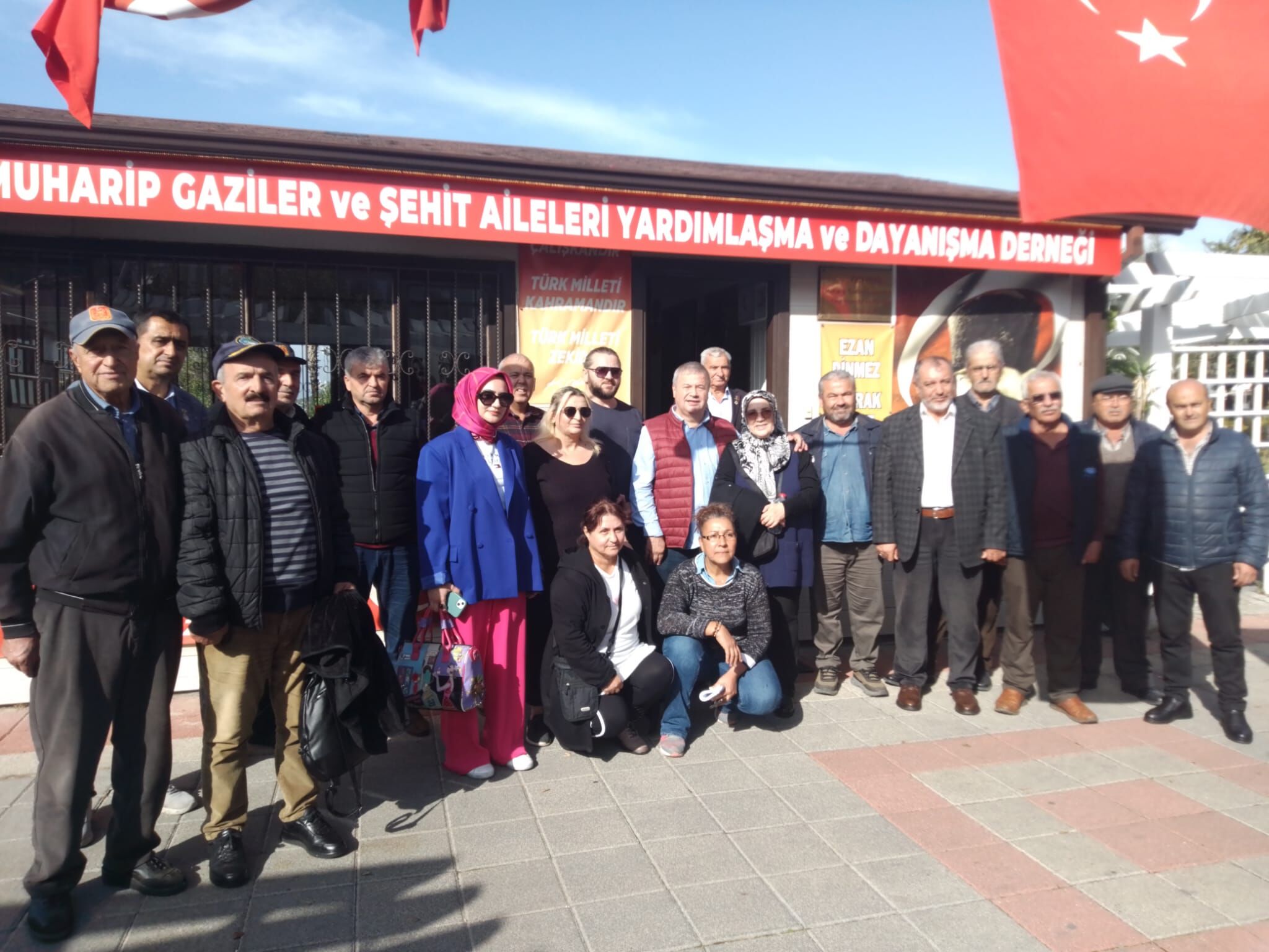 Fethiye Gaziler ve Şehit Aileleri Derneği Başkanlığına Ali Cantürk Seçildi