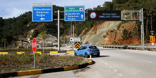 Göcek Tünelinde Resmi Araçlardan Ücret Alınması Tepki Çekti