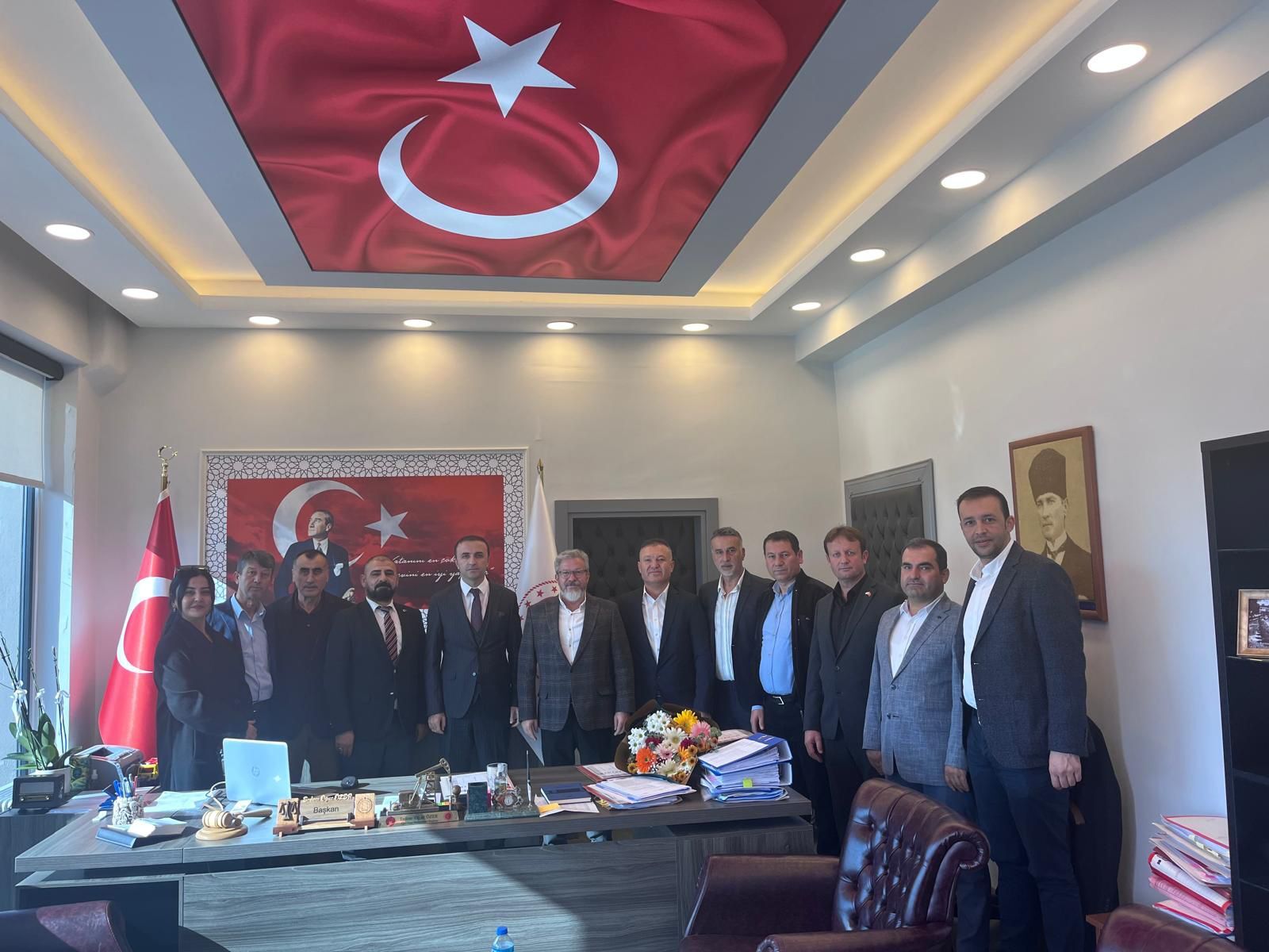 AK Parti Fethiye İlçe Başkanlığından Adalet Komisyonu Başkanına Ziyaret