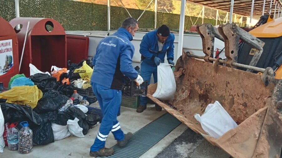 Fethiye Belediyesi’nden Örnek Proje, 13 Ton Atık Geri Dönüştü!
