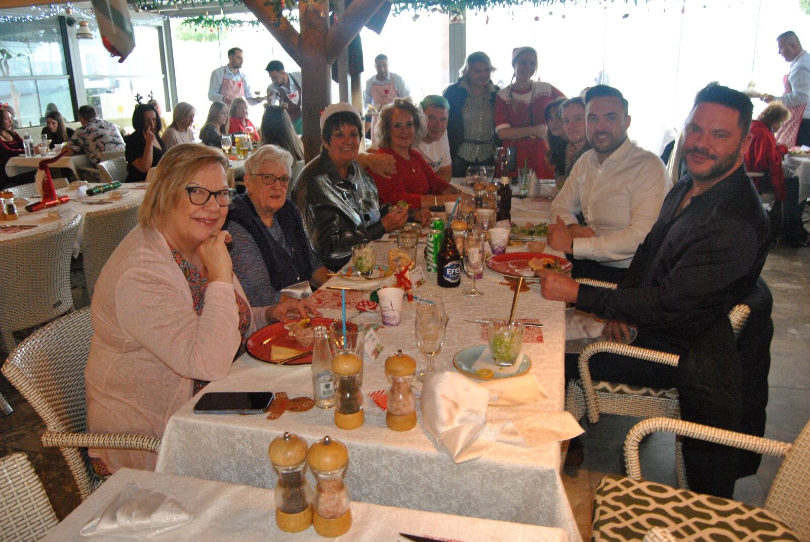 Fethiye’deki İngilizler Noel Kutladı