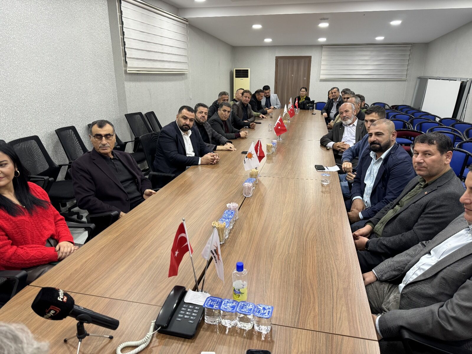 Behçet Saatcı'dan, Başkan Sarıhan’a Ziyaret