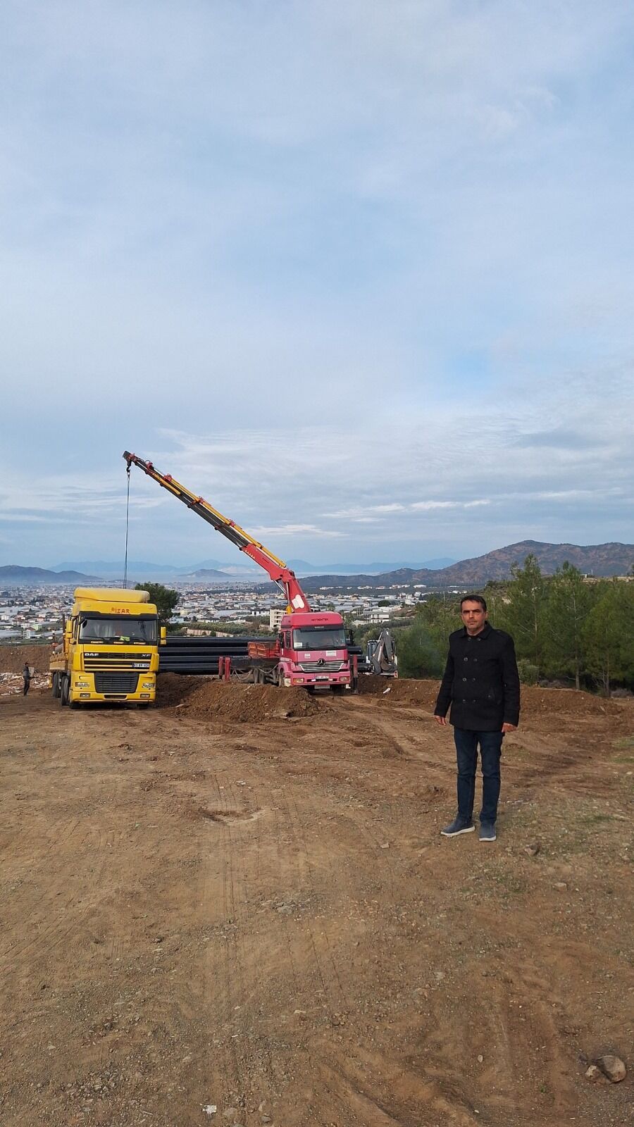 Fethiyelileri Doğalgaz Boru Hattı Çalışmaları Heyecanlandırdı