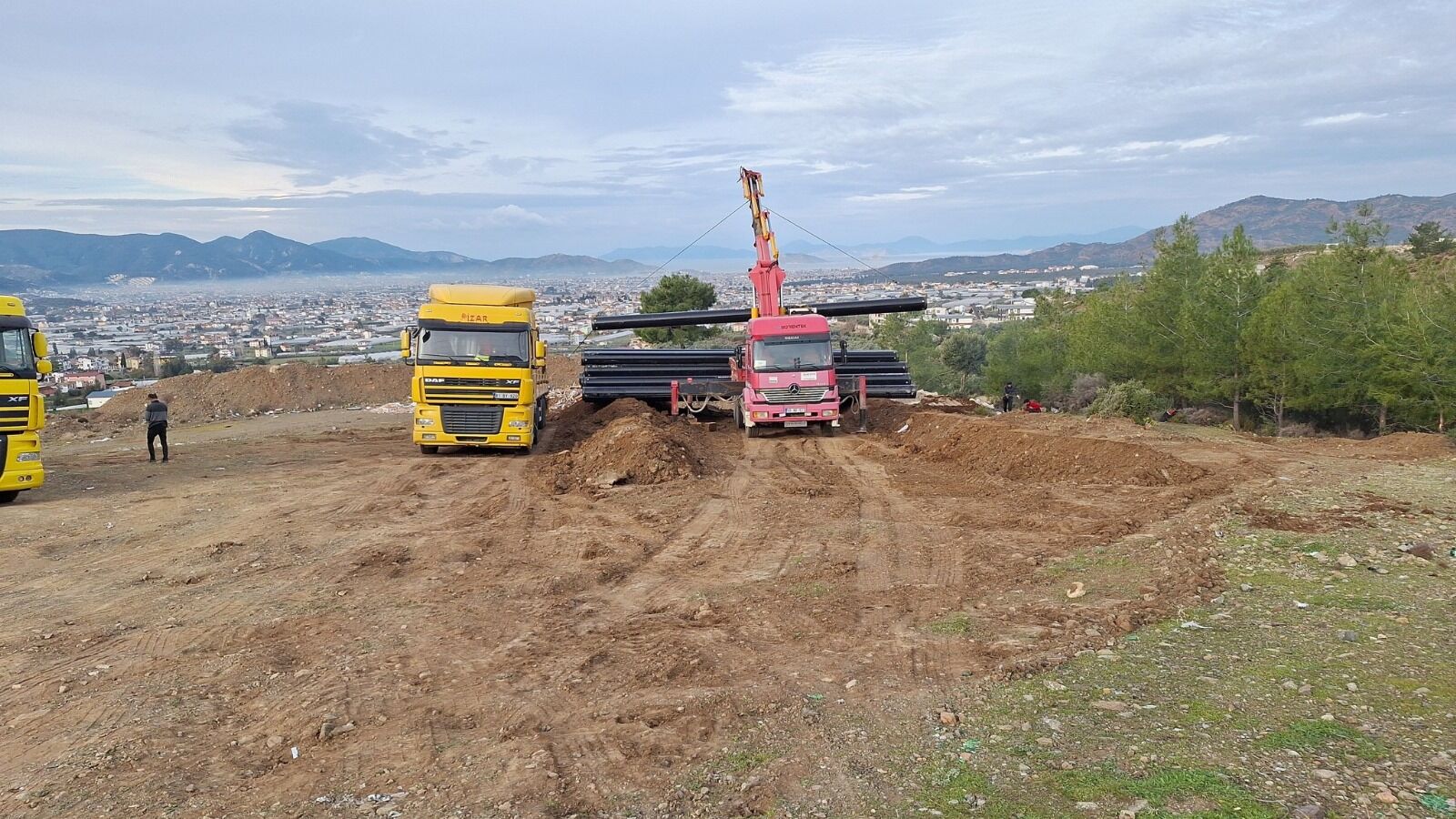 Fethiyelileri Doğalgaz Boru Hattı Çalışmaları Heyecanlandırdı