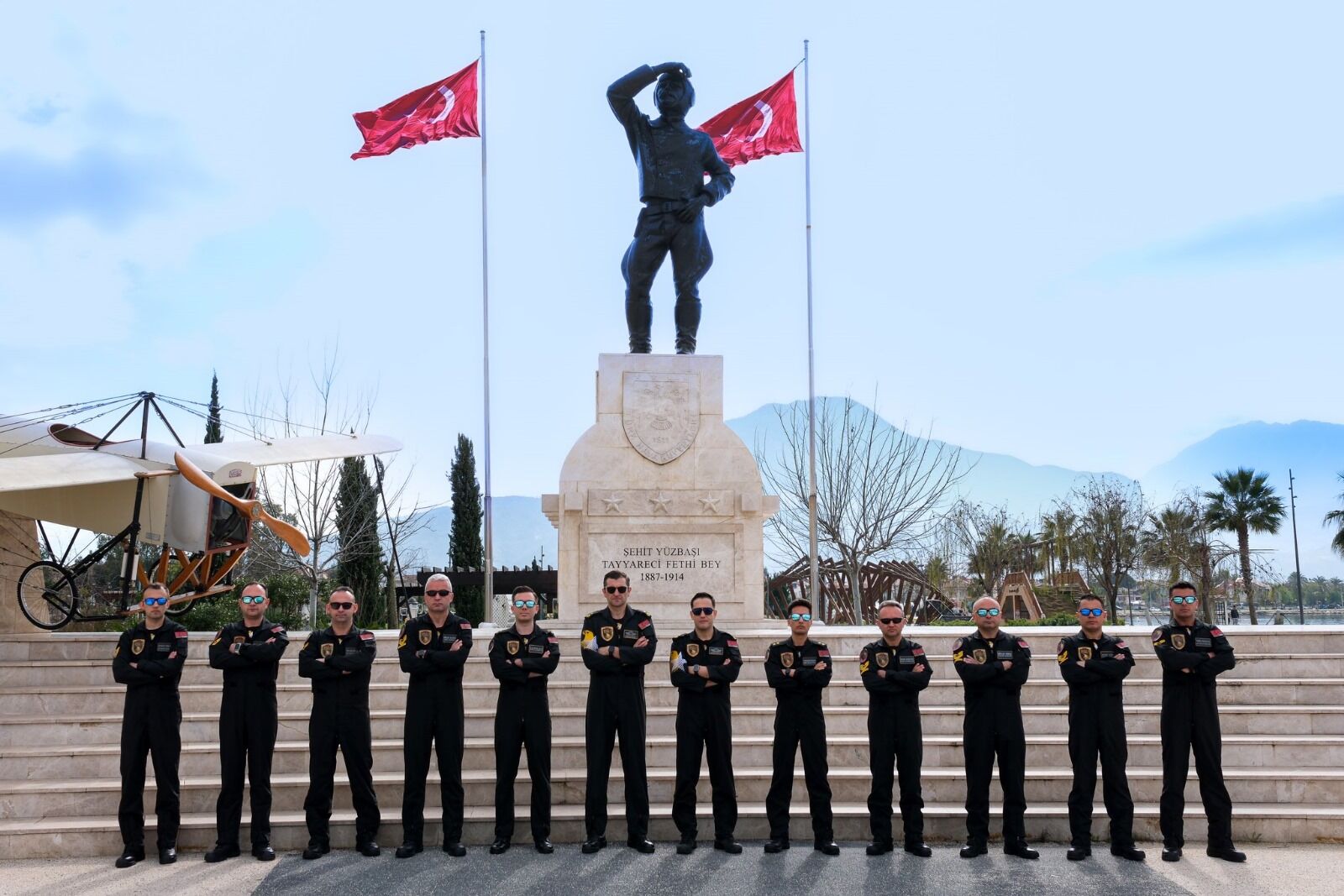 SOLOTÜRK, İlk Türk Hava Şehidimiz Fethi Bey’i 111. Yılında Anacak