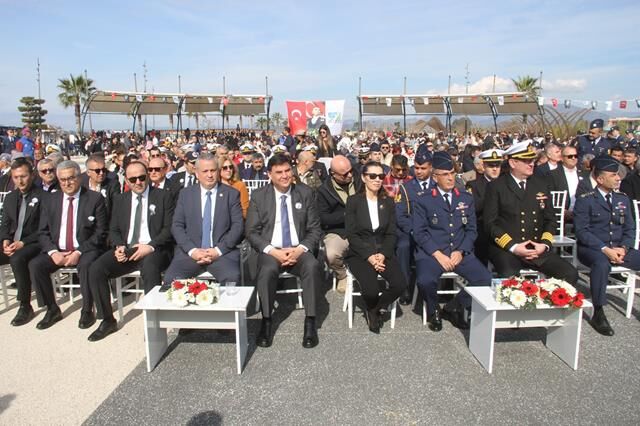 Fethiye'de Şehit Yüzbaşı Tayyareci Fethi Bey 111. Yılında Anıldı