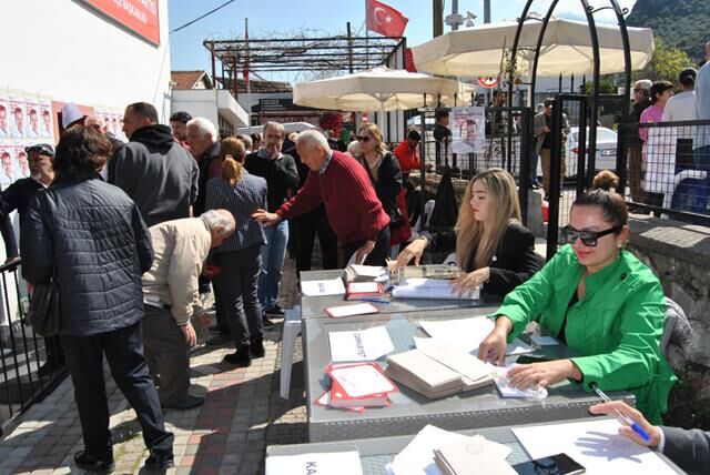 Fethiye CHP’de Ön Seçime Büyük İlgi Oldu