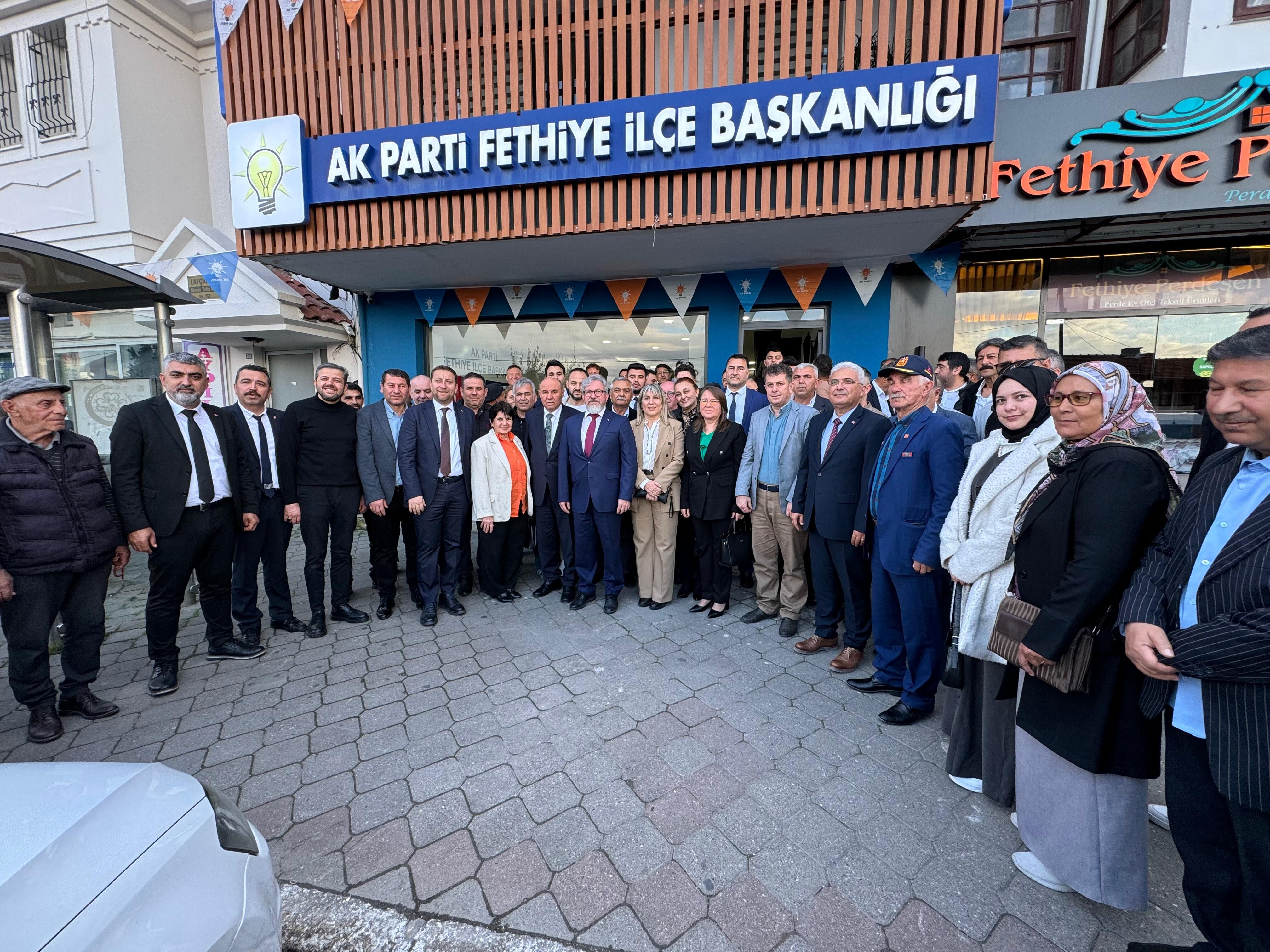Ak Parti Fethiye’de Bayramlaşma Programı Düzenledi