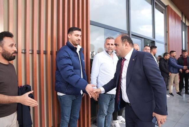 Başkan Akdenizli, Agresifler Taraftar Grubu ile Bayramlaştı