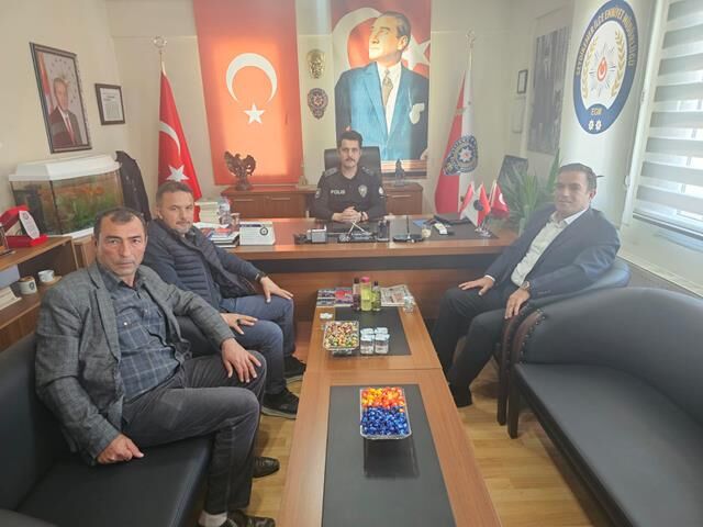 Kurucu Başkan Sağır’dan Emniyete Anlamlı Ziyaret