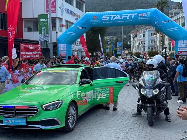 60. Cumhurbaşkanlığı Türkiye Bisiklet Turu'nun Fethiye-Marmaris Etabı Başladı