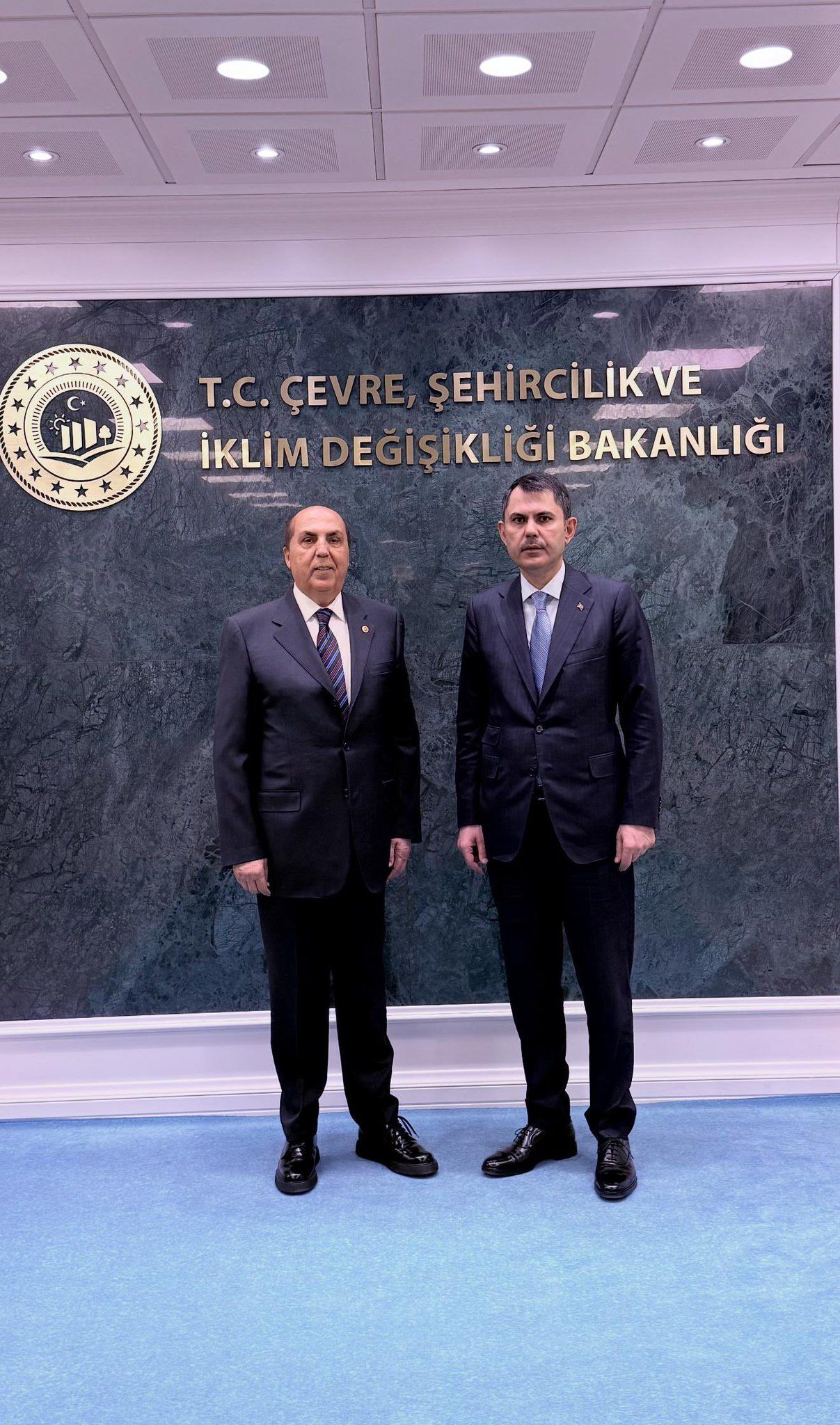 Prof. Dr. Ayaydın'dan Bakan Kurum’a Teşekkür Ziyareti