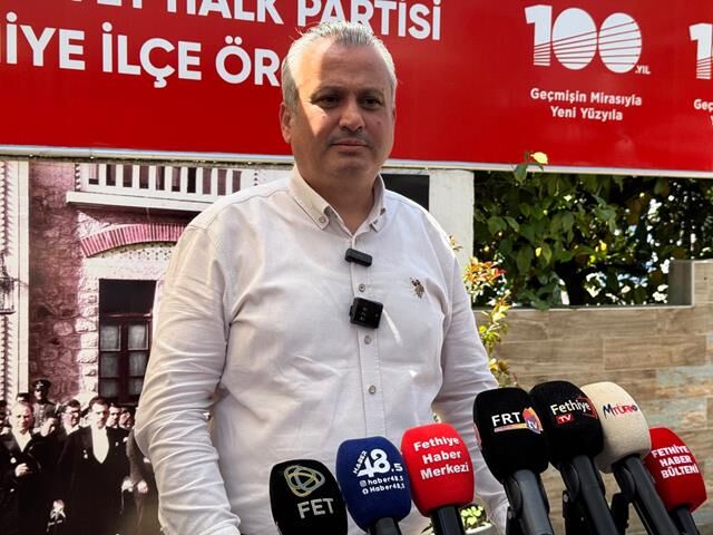 CHP Fethiye’den Özgür Özel’e Yapılan Saldırıya Sert Kınama