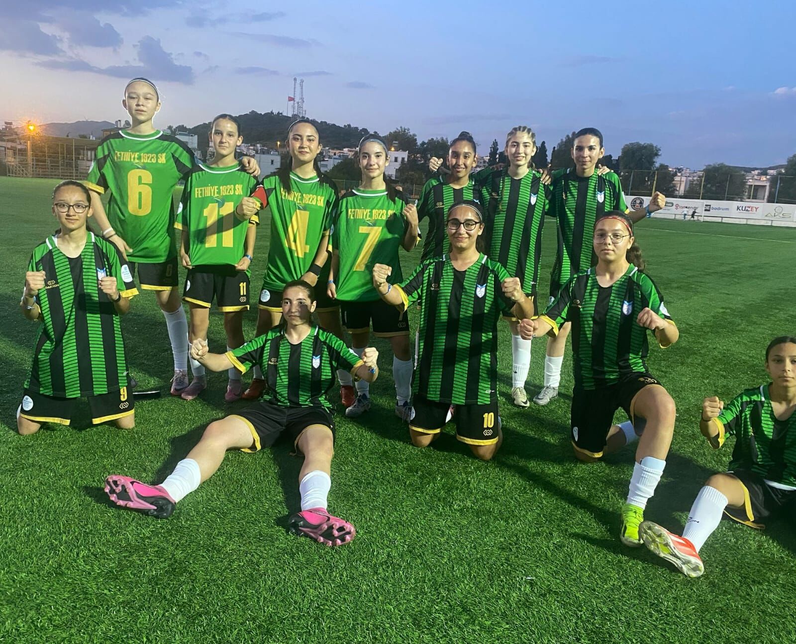 FETHİYE 1923 SK Kızları Bodrum’da Fırtına Gibi Esti