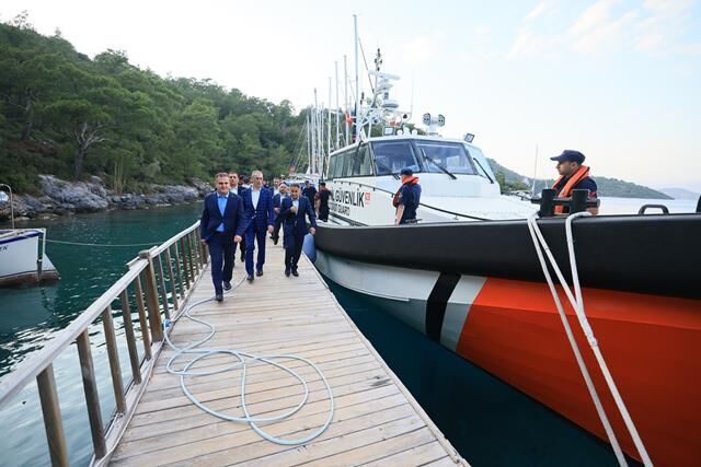 Vali Akbıyık, Fethiye-Göcek Koylarında İncelemelerde Bulundu