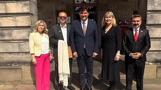 Başkan Karaca, İskoçya’da Fethiye İçin Temaslarda Bulundu