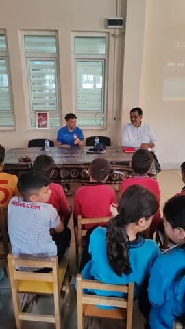 Şampiyon Güreşçi Süleyman Atlı, Gölbentli Öğrencilerle Buluştu