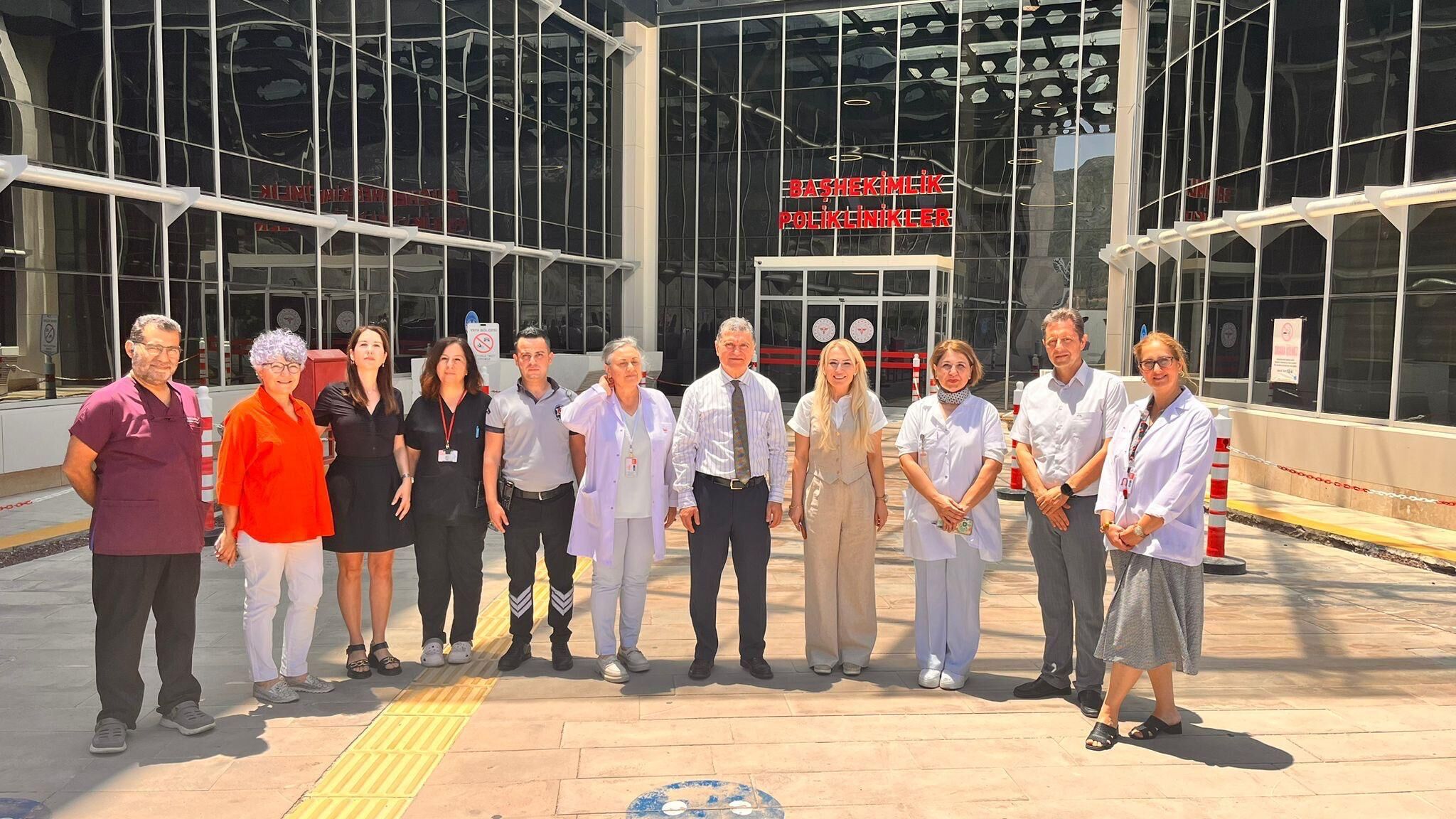 Yeni Sağlık Müdürü Dr. Eriş Başaran Akça Göreve Hızlı Başladı