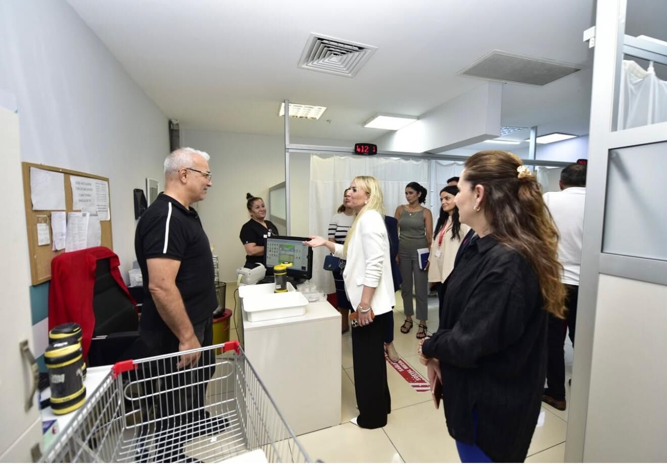 Yeni Sağlık Müdürü Dr. Eriş Başaran Akça Göreve Hızlı Başladı