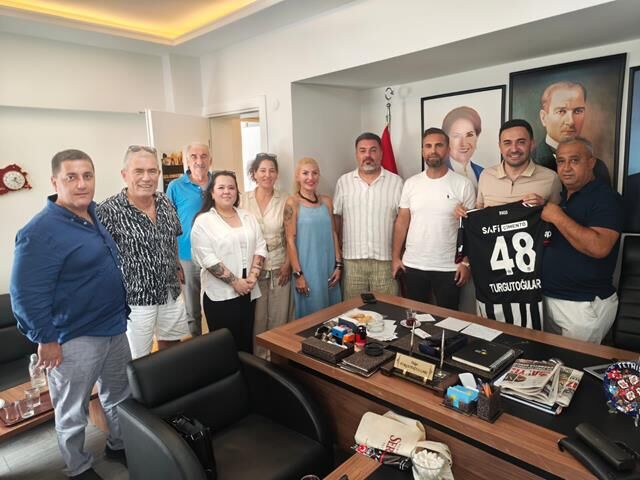 Fethiye Beşiktaş Taraftarlar Derneği’nden MHP ve İYİ Parti’ye Ziyaret