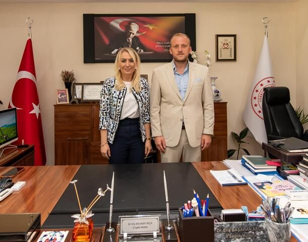 MHP Muğla İl Başkanı Demirel’den İl Sağlık Müdürü Akça’ya Ziyaret