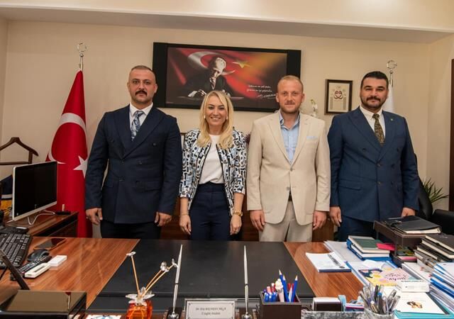 MHP Muğla İl Başkanı Demirel’den İl Sağlık Müdürü Akça’ya Ziyaret