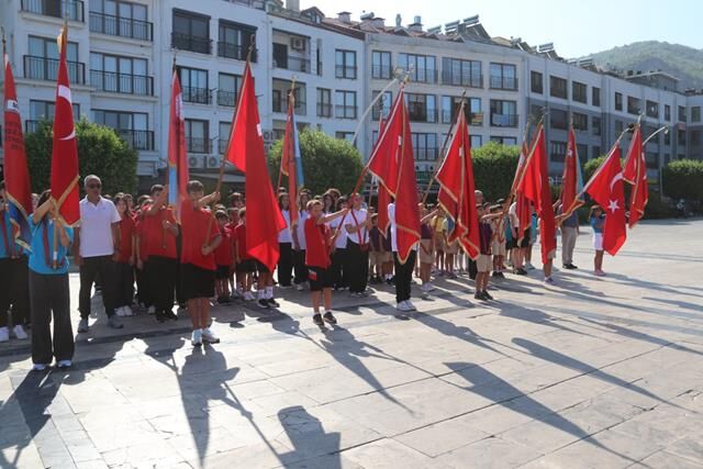 Fethiye’de İlköğretim Haftası Törenle Başladı