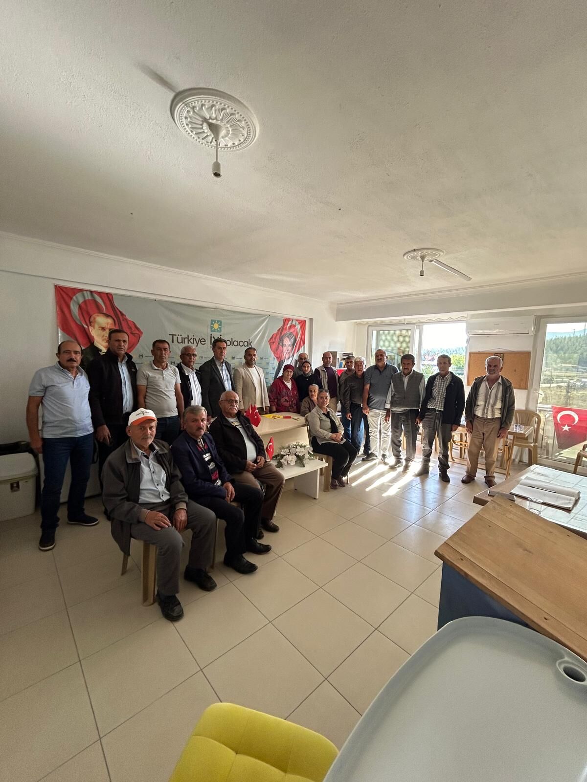 İYİ Parti Seydikemer İlçe Başkanı, Hasan Ekinci Seçildi