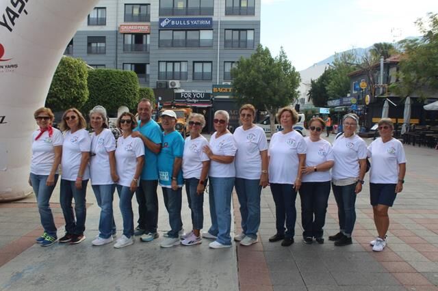 Fethiye'de Kanser Hastaları İçin Koştular