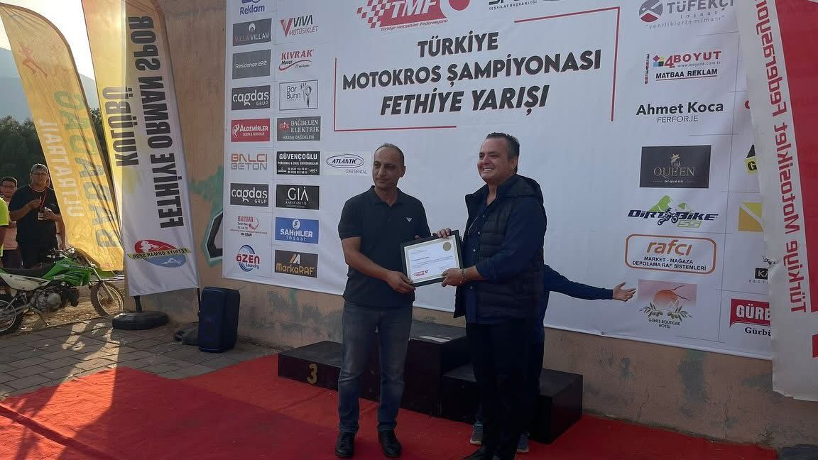 Türkiye Motokros Şampiyonası'nın 5. Ayak Yarışları Fethiye’de Gerçekleştirildi