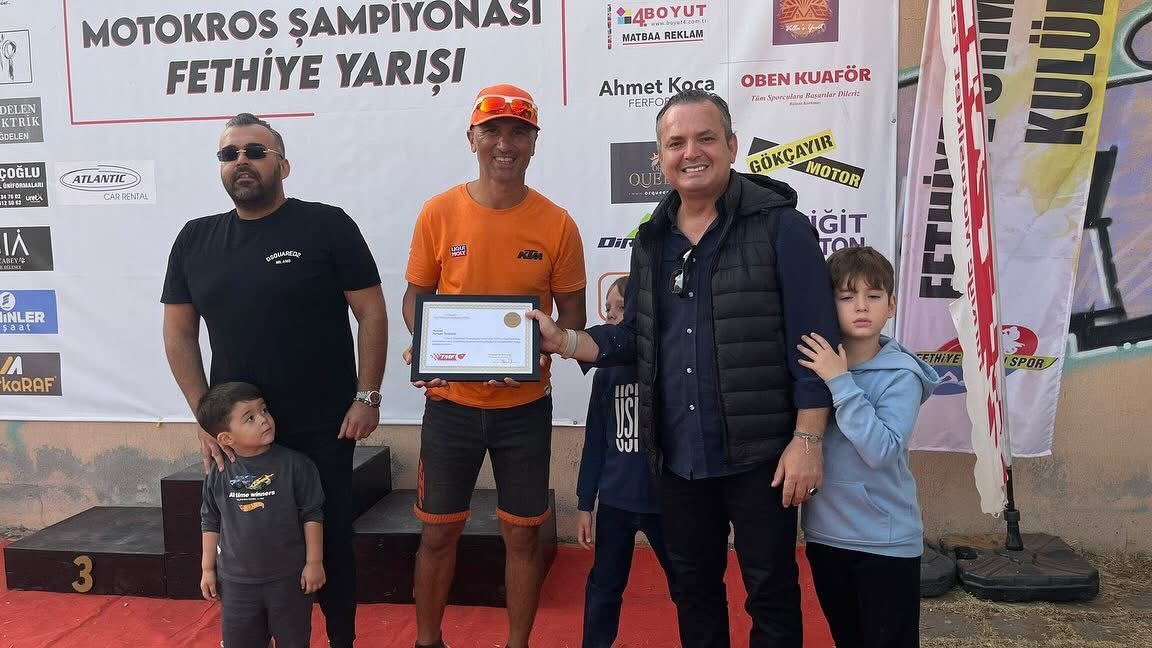 Türkiye Motokros Şampiyonası'nın 5. Ayak Yarışları Fethiye’de Gerçekleştirildi