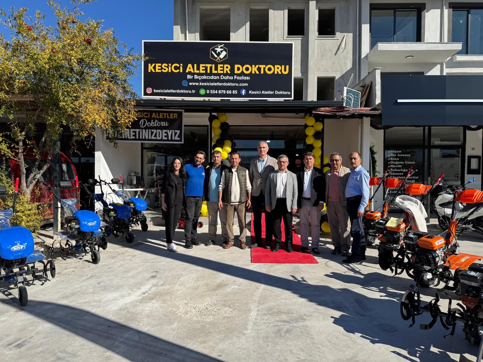 “Kesici Aletler Doktoru” Çatalarık’ta 2. Şubesini Açtı